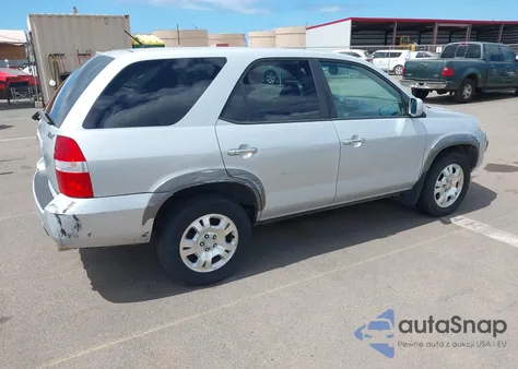 2002 Acura Mdx z USA, uszkodzony, nr VIN 2HNYD18442H529092